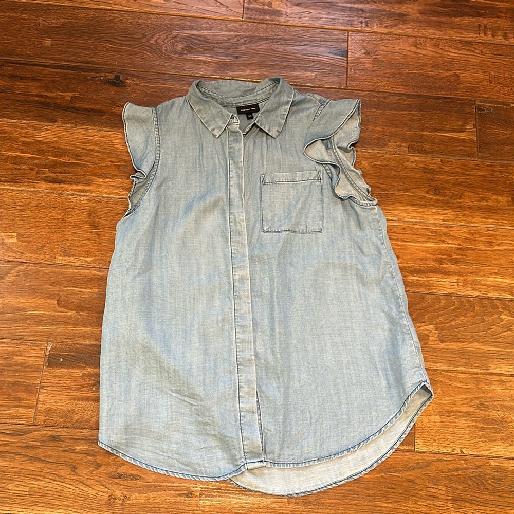 Chambray top